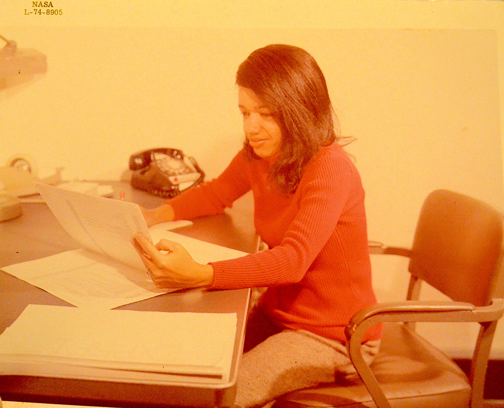 Dr. Christine Darden at Langley in 1974