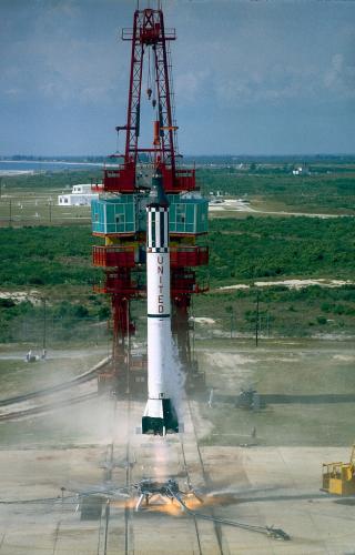 Launch of the Mercury-Redstone 3 rocket