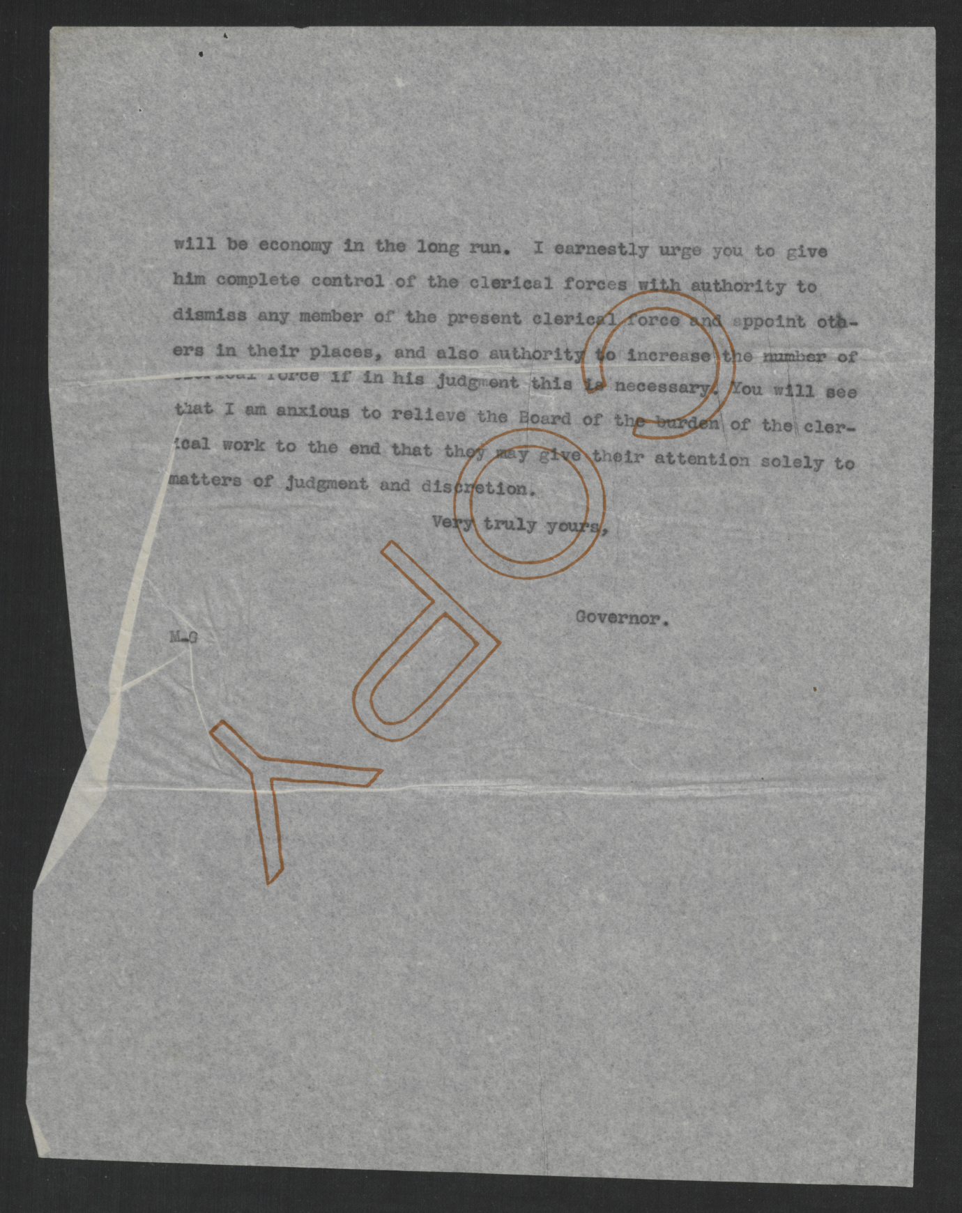 Letter from Thomas W. Bickett to William B. Gibson, September 15, 1917, page 2