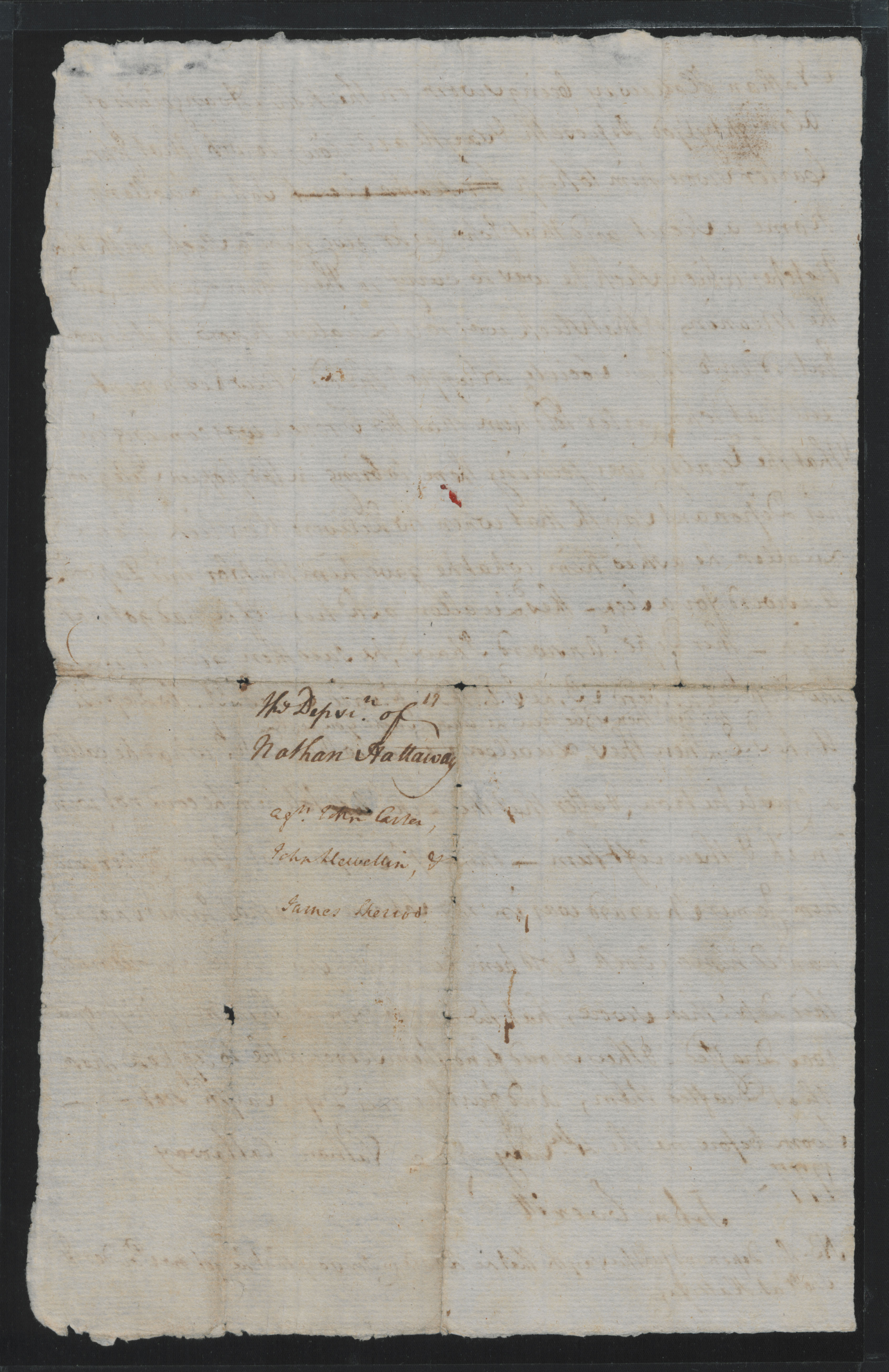 Deposition of Nathan Hallaway, 4 July 1777, page 2