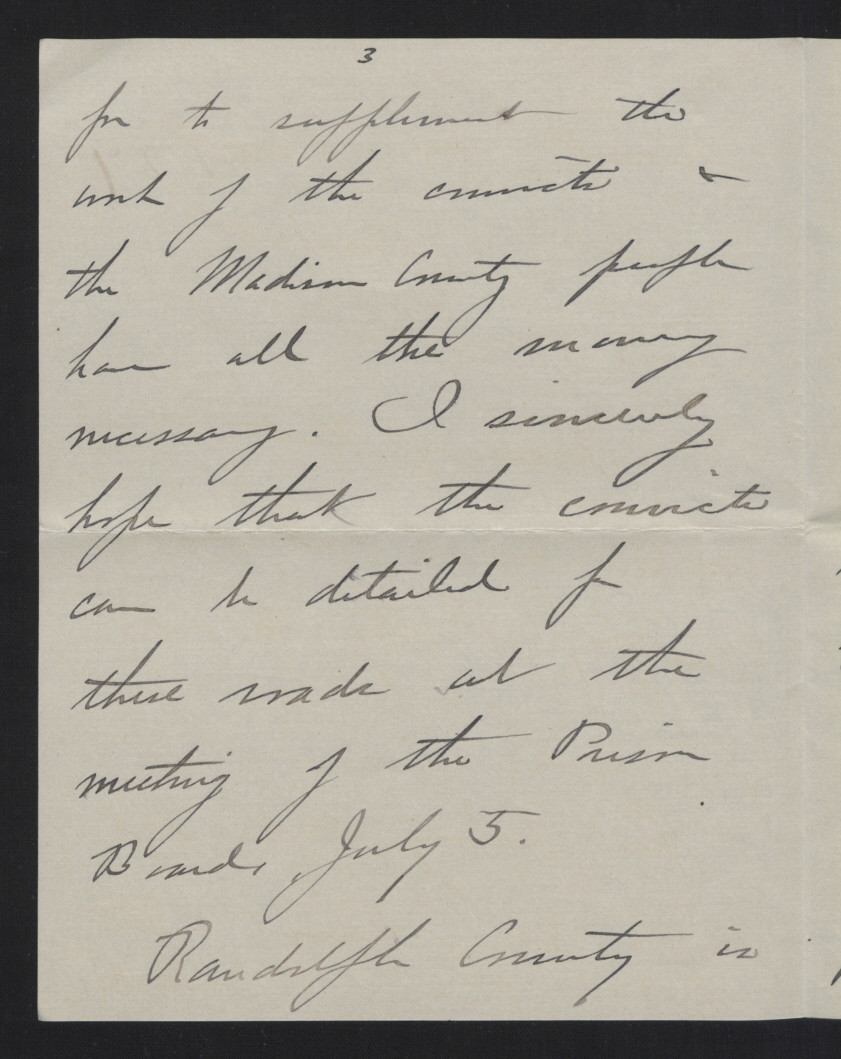 Letter from Pratt to Craig, July 3, 1913, page 3