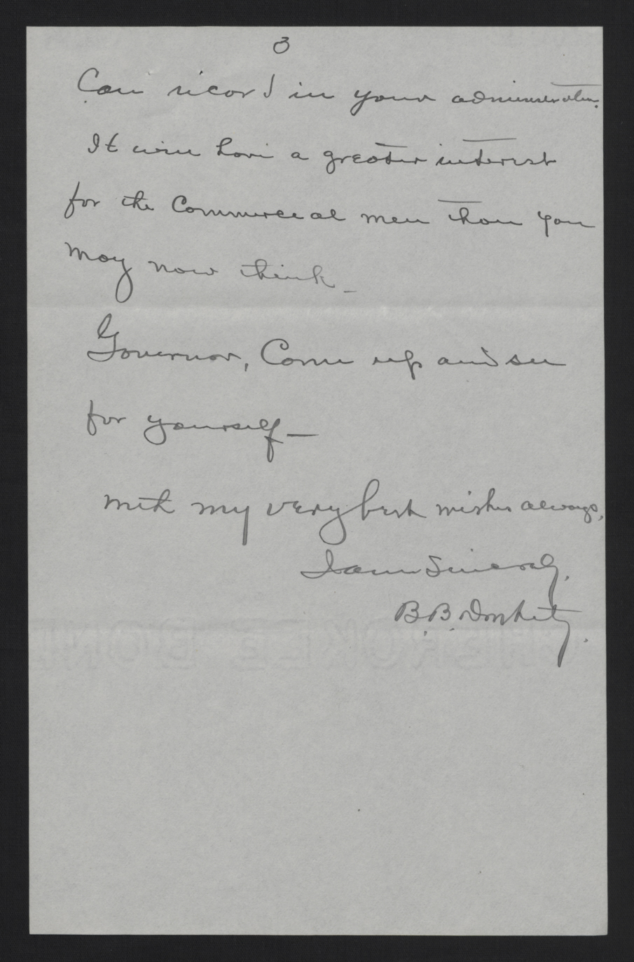 Letter from Dougherty to Craig, May 16, 1913, page 3