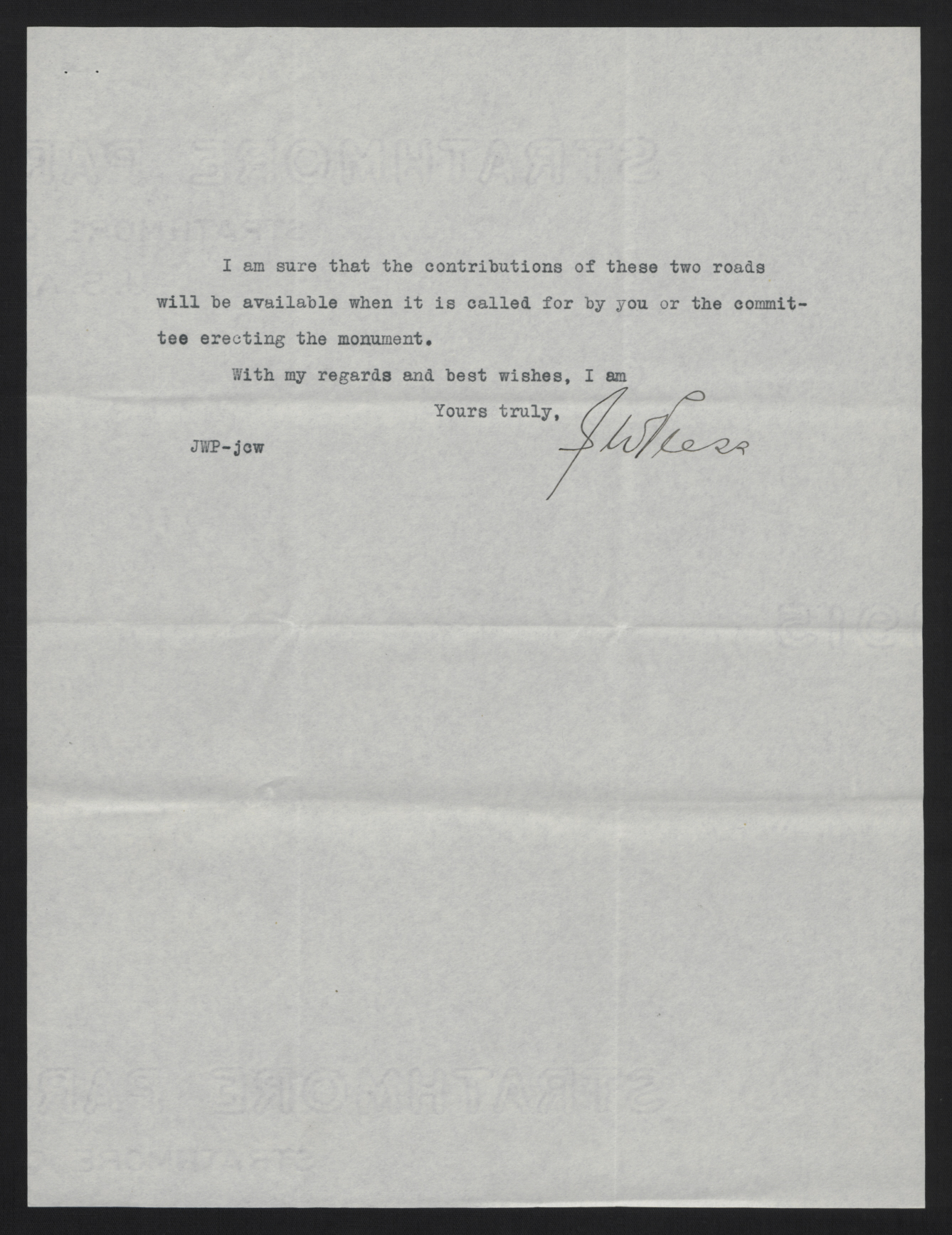 Letter from Pless to Craig, January 31, 1916, page 2