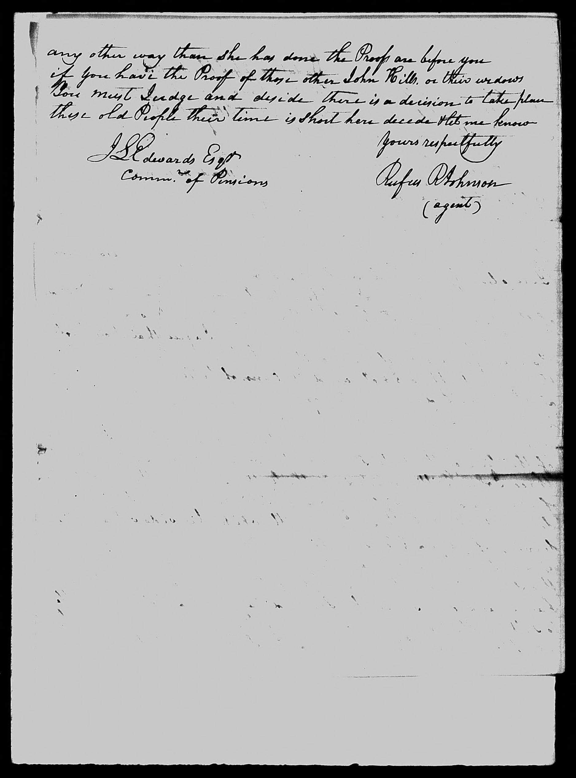 Letter from Rufus R. Johnson to James L. Edwards, 24 September 1838, page 2