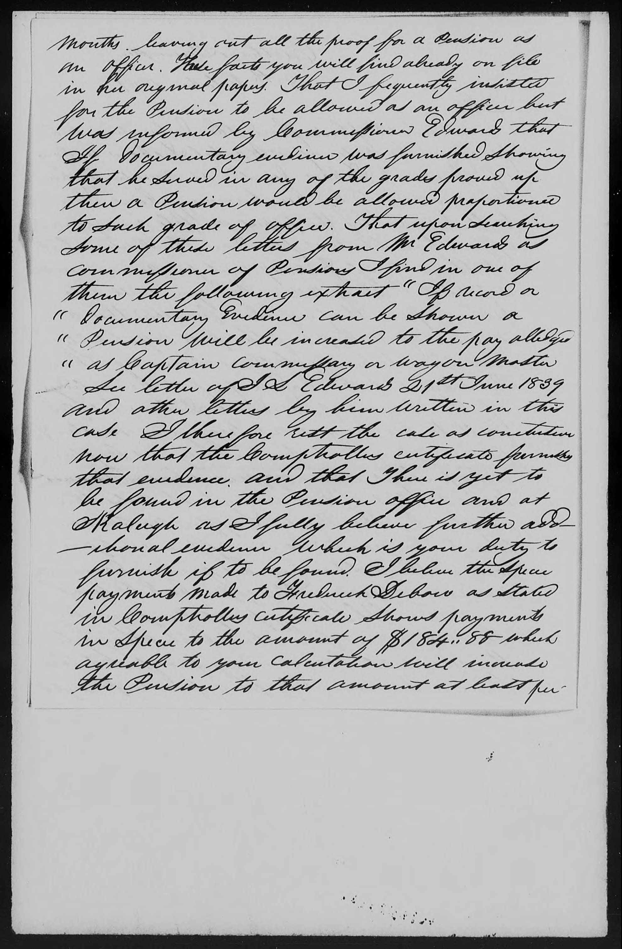  Letter from Adam Ferguson to James Ewell Heath, 18 October 1851, page 2