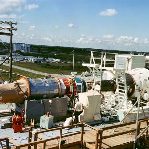 Agena and Gemini 6 Docking