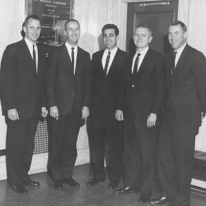 Ed White, Jim McDivitt, Al Borman, and Jim Lovell