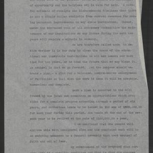 Governor Thomas W. Bickett's Message to the General Assembly, March 1, 1917, page 1