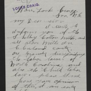 Letter from Davis to Craig, September 11, 1913