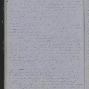 Diary Entry from Margaret Eliza Cotten, 25 January 1853