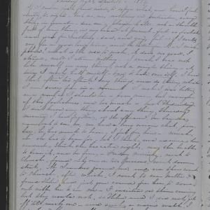 Diary Entry from Margaret Eliza Cotten, 11 April 1854, Page 1