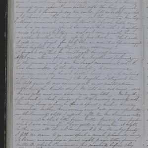 Diary Entry from Margaret Eliza Cotten, 18 June 1854, Page 1