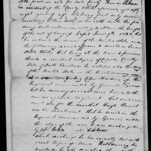 Application for a Veteran's Pension from Thomas Robison, 13 September 1832, page 1