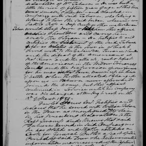 Affidavit of Thomas Jordan and Fowler Jones in support of a Pension Claim for William Taburn, 10 August 1832
