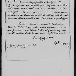 Letter from Herndon Haralson to Adam Ferguson, 10 September 1838, page 1