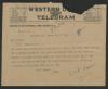 Telegram from Ira E. Noles to Thomas W. Bickett, February 11, 1920