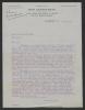 Letter Frank B. Hendren to Thomas W. Bickett, October 30, 1917