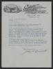 Letter from John W. Lambeth, Sr., to Thomas W. Bickett, November 26, 1917
