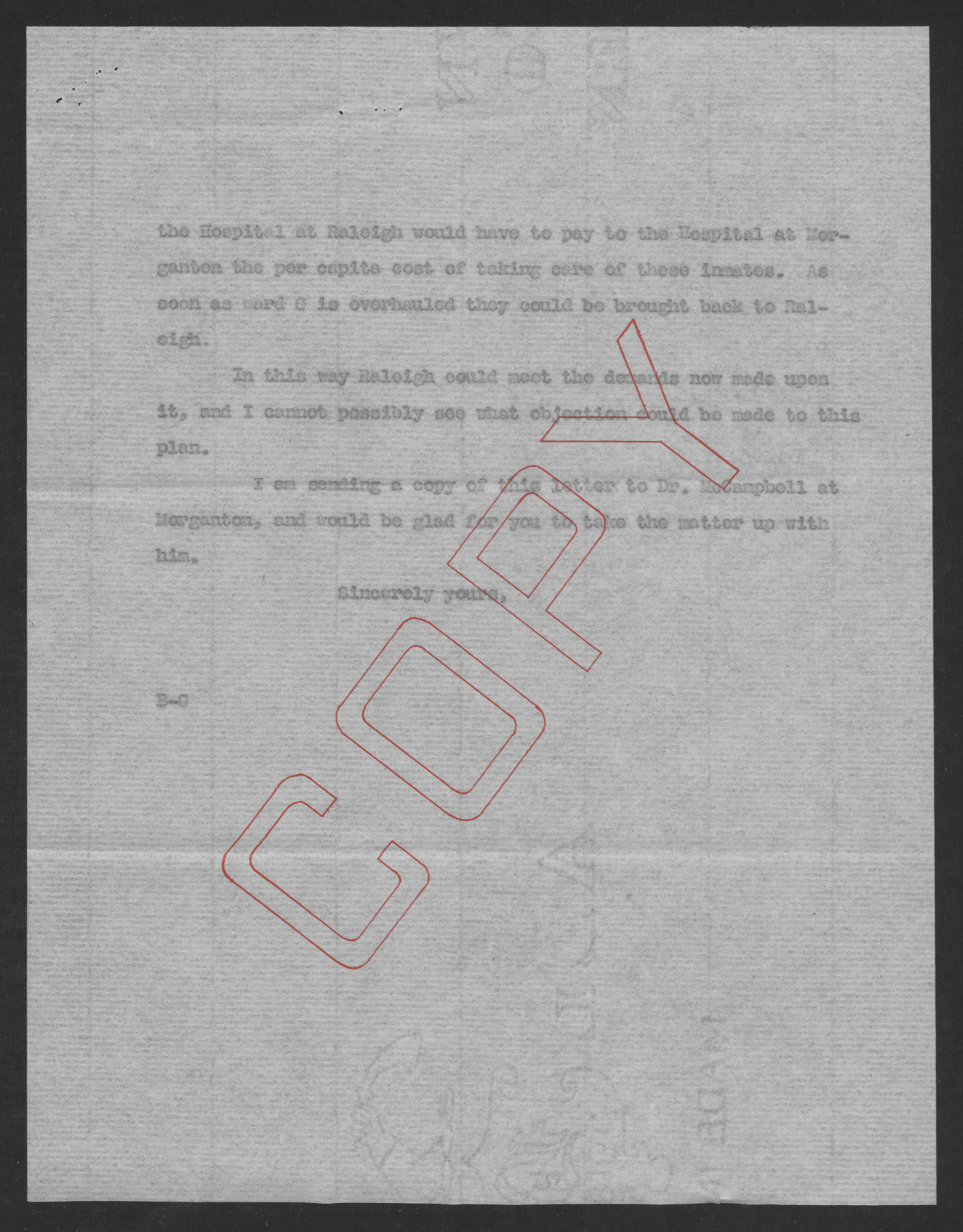 Bickett to Brown, July 25, 1919, page 2