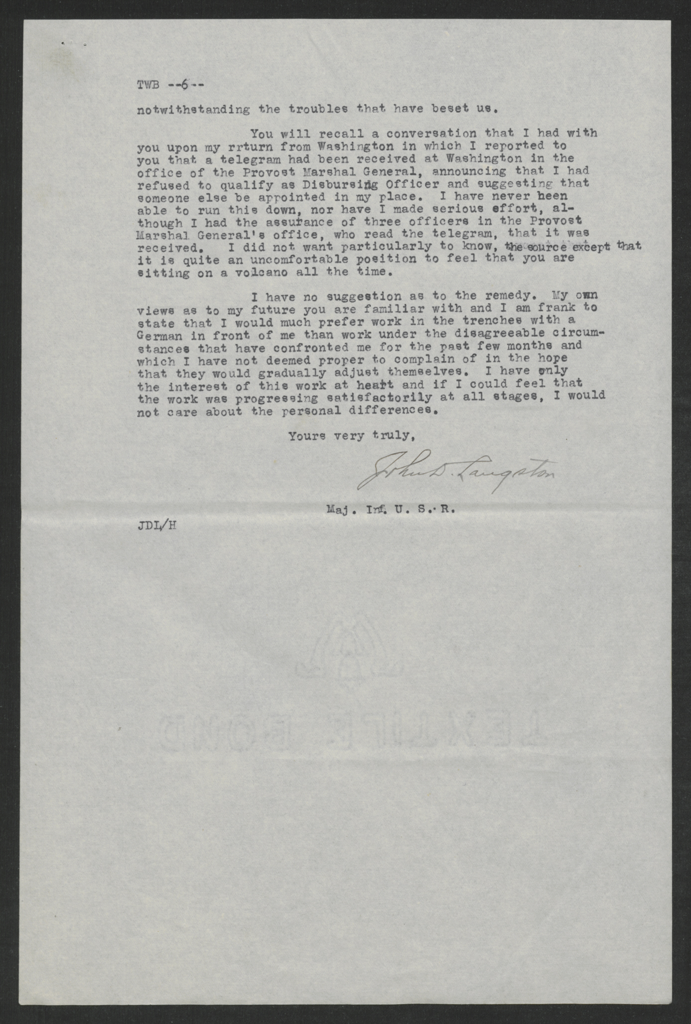 Langston to Bickett, May 17, 1918, page 6
