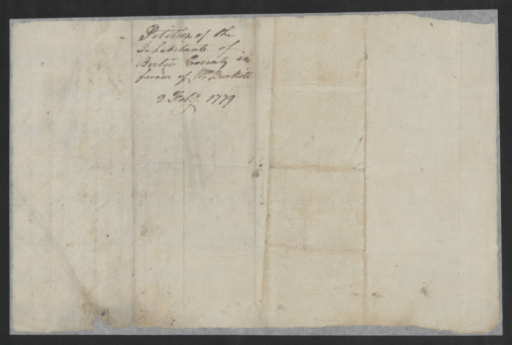 Petition from the Inhabitants of Bertie County to the North Carolina General Assembly, 2 February 1779, page 2