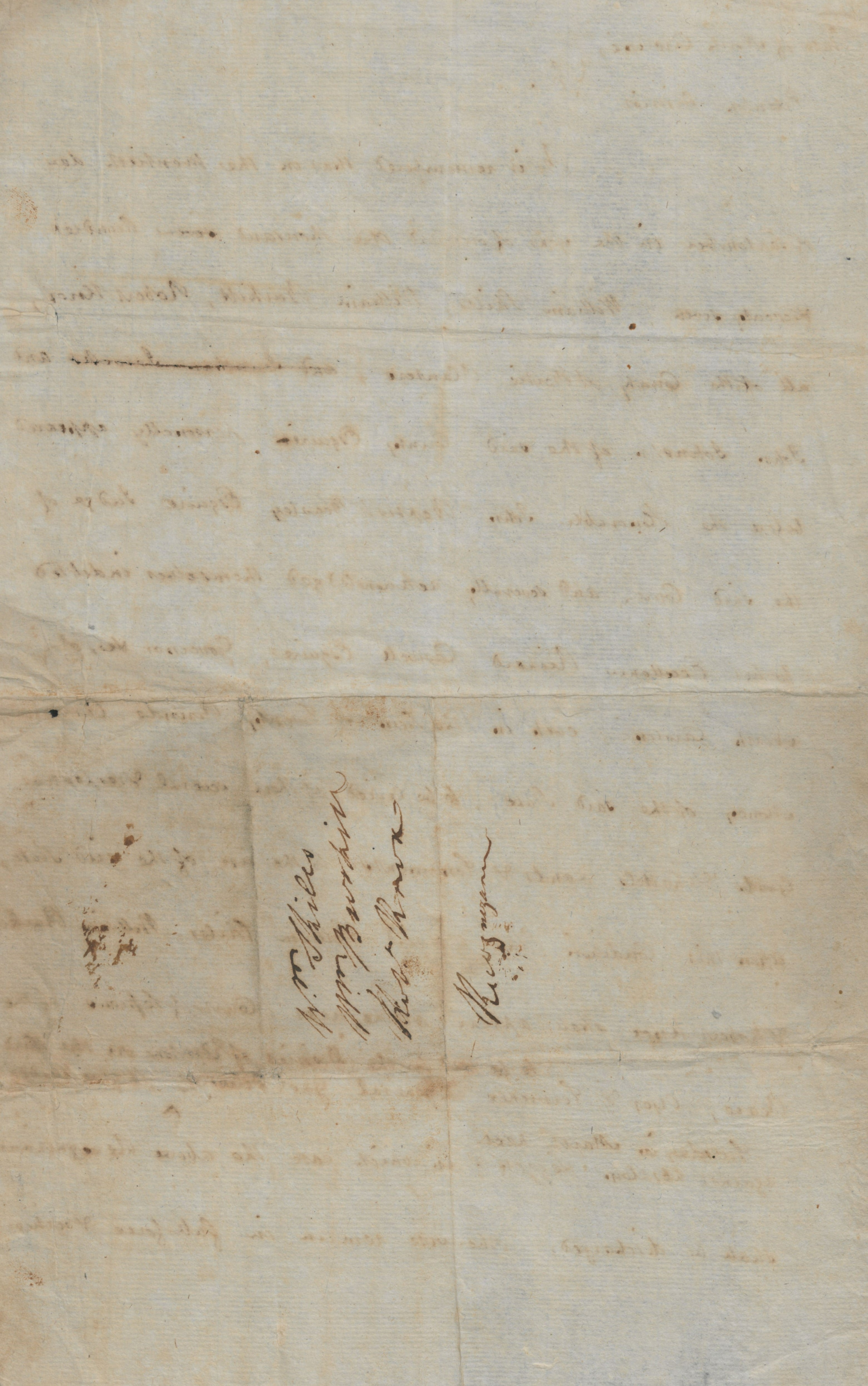 Bond by John Baptist Beasley for William Skyles, William Burket, and Robert Knox, 20 September 1777, page 2