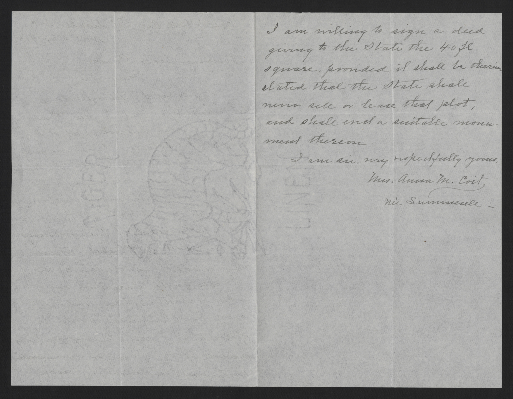 Letter from Coit to Craig, November 23, 1915, page 2