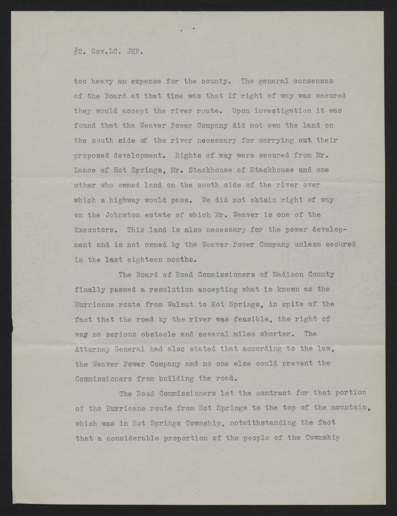 Letter from Pratt to Craig, March 30, 1916, page 2