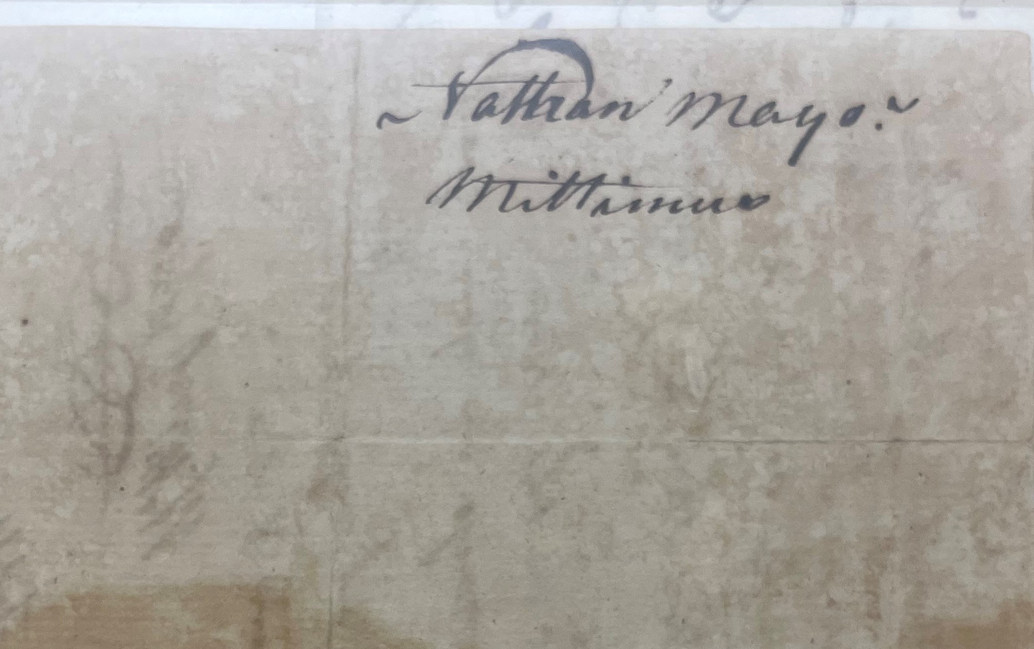 Warrant from William Robson for Nathan Mayo, 23 August 1777, page 2
