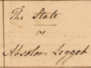 Handwritten note stating: 