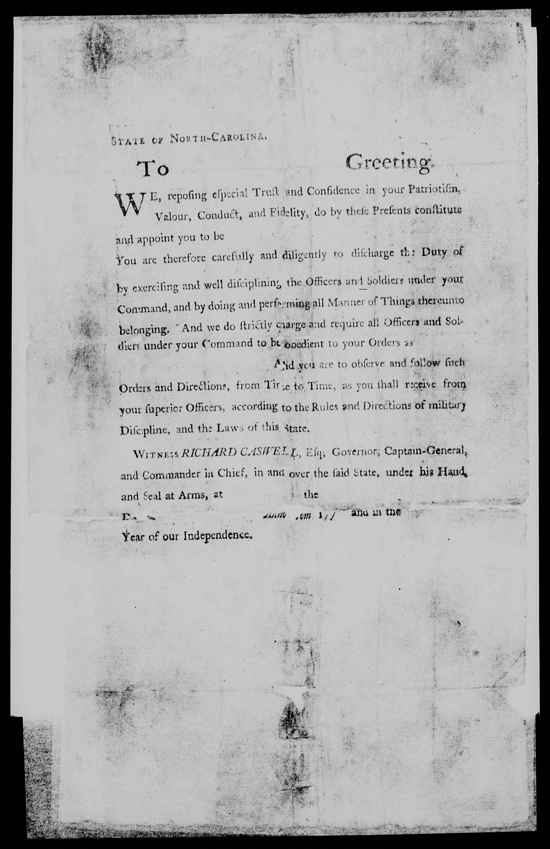 Affidavit of Susan Wright in support of a Pension Claim for Lucy Brown, 3 April 1839