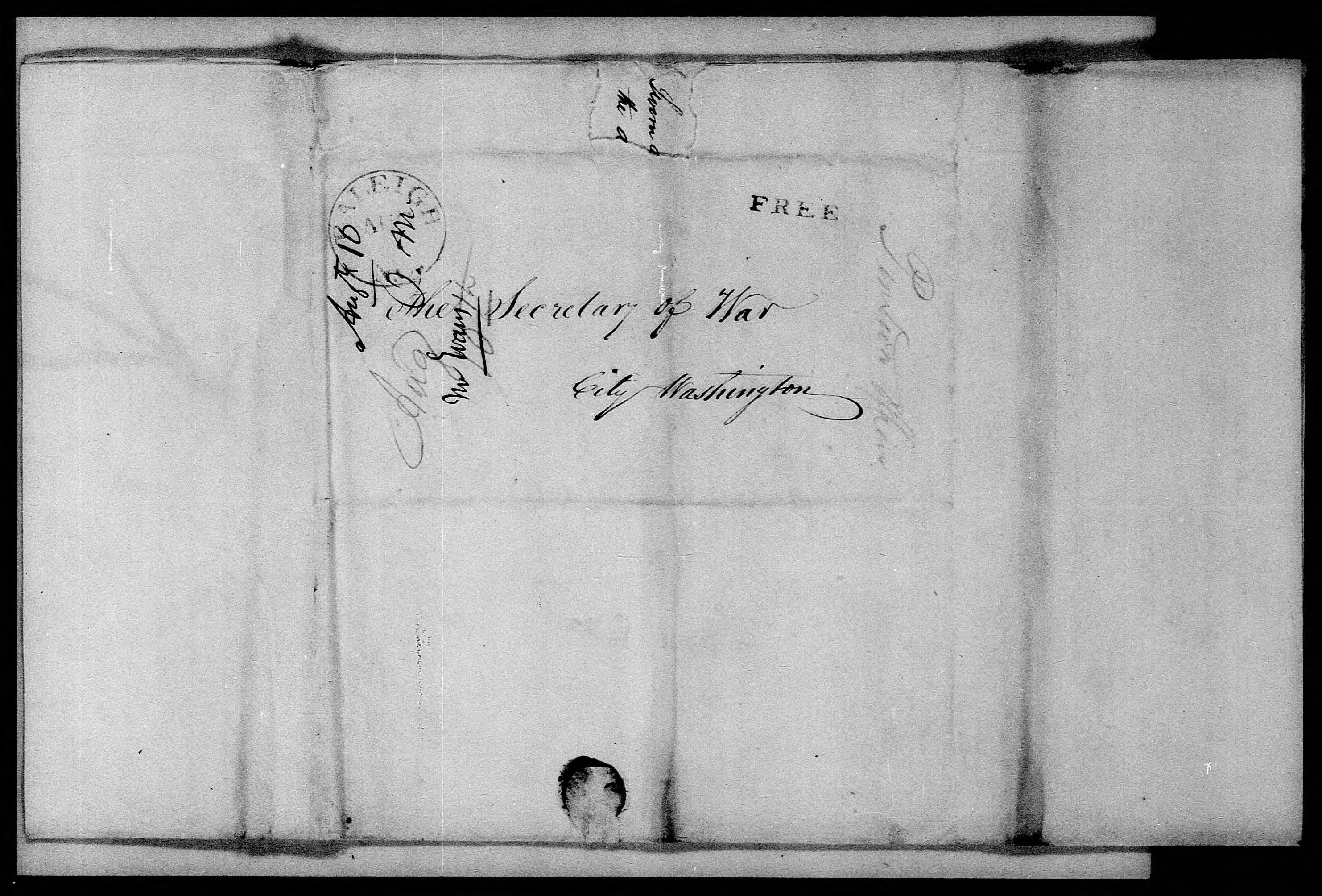 Application for a Widow's Pension from Rachel Locus, 4 October 1839, page 3