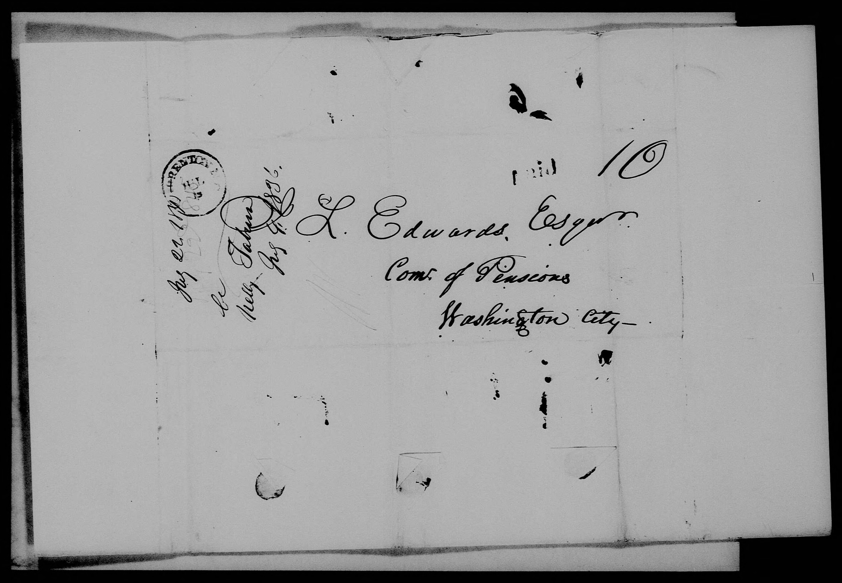 Letter from John W. White to James L. Edwards, 18 July 1845, page 2