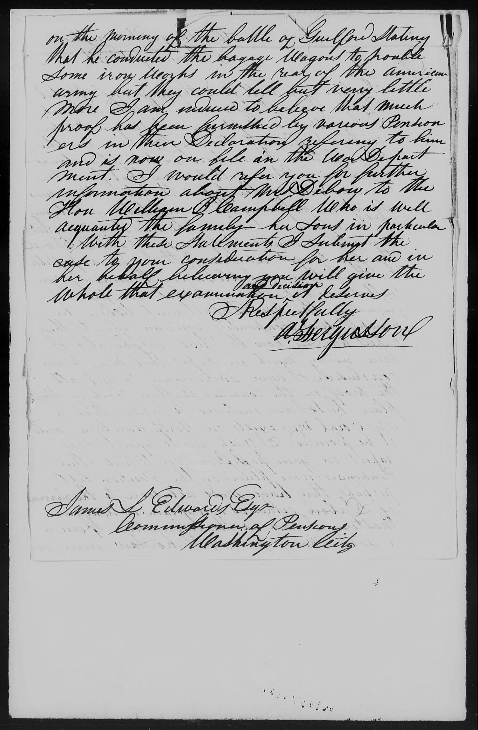 Letter from Adam Ferguson to James L. Edwards, 3 January 1838, page 2