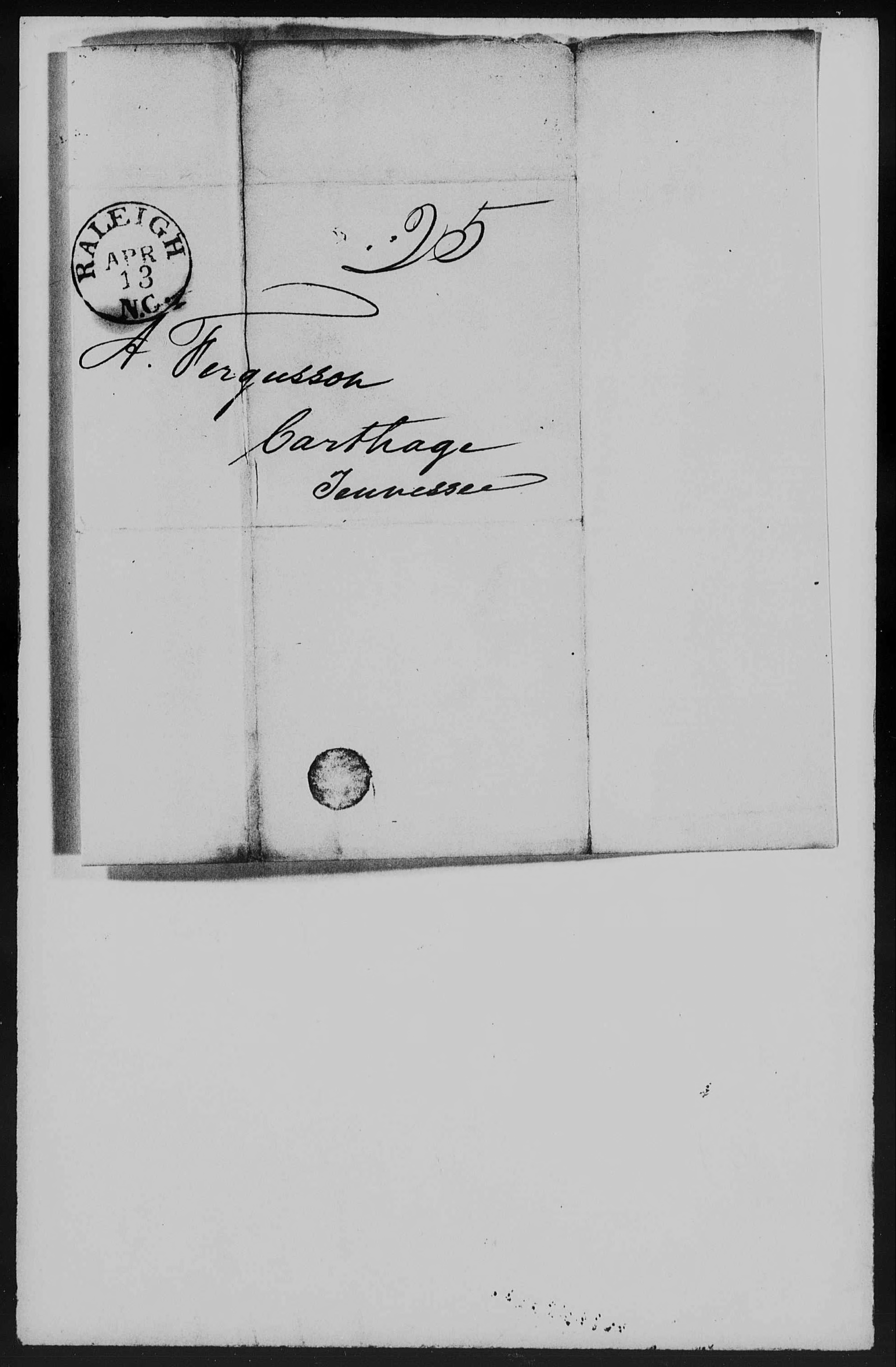 Letter from William Hill to Adam Ferguson, 11 April 1838, page 2
