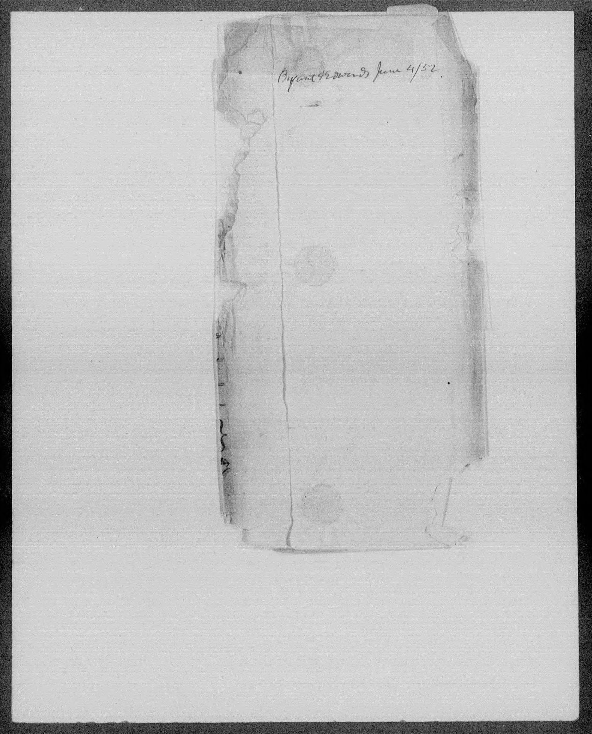 Docket for Pension from the U.S. Pension Office for Susana Alexander, 1 December 1851, page 2