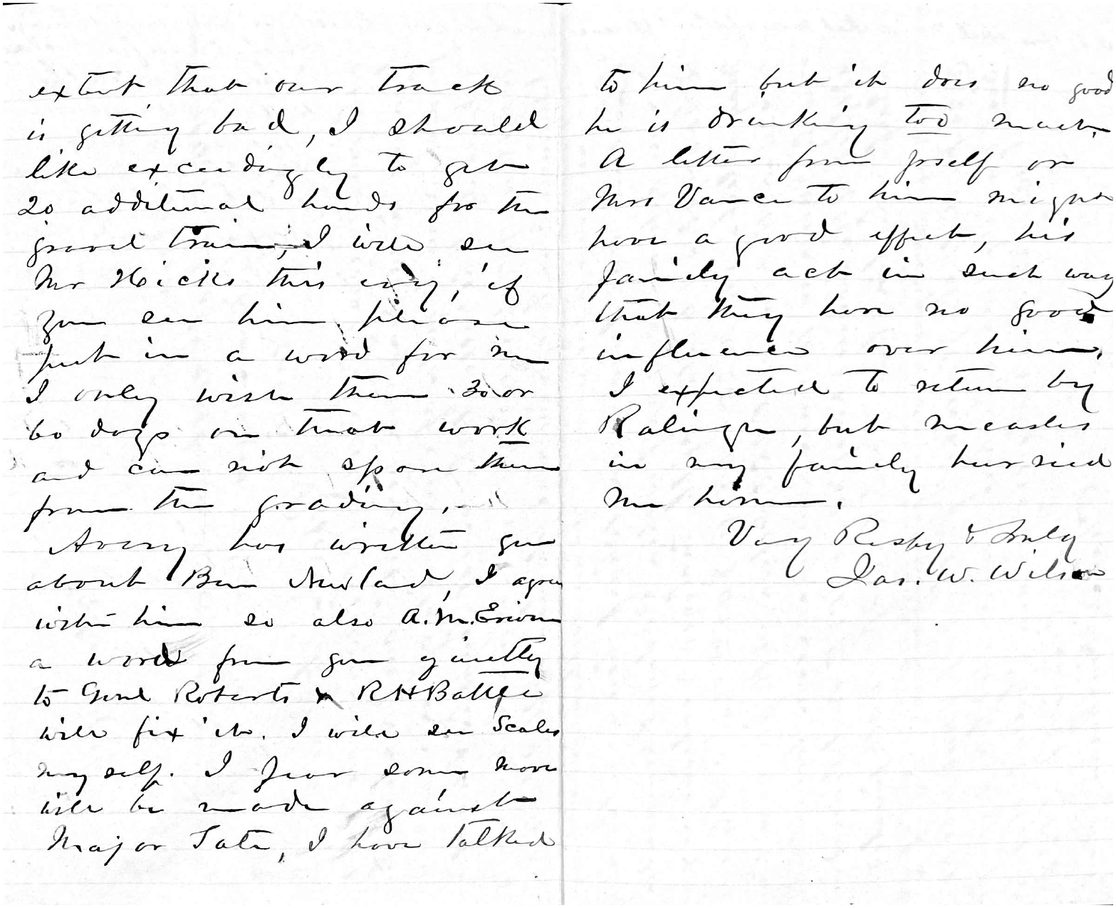 JWW to ZBV, 21 Feb 1878