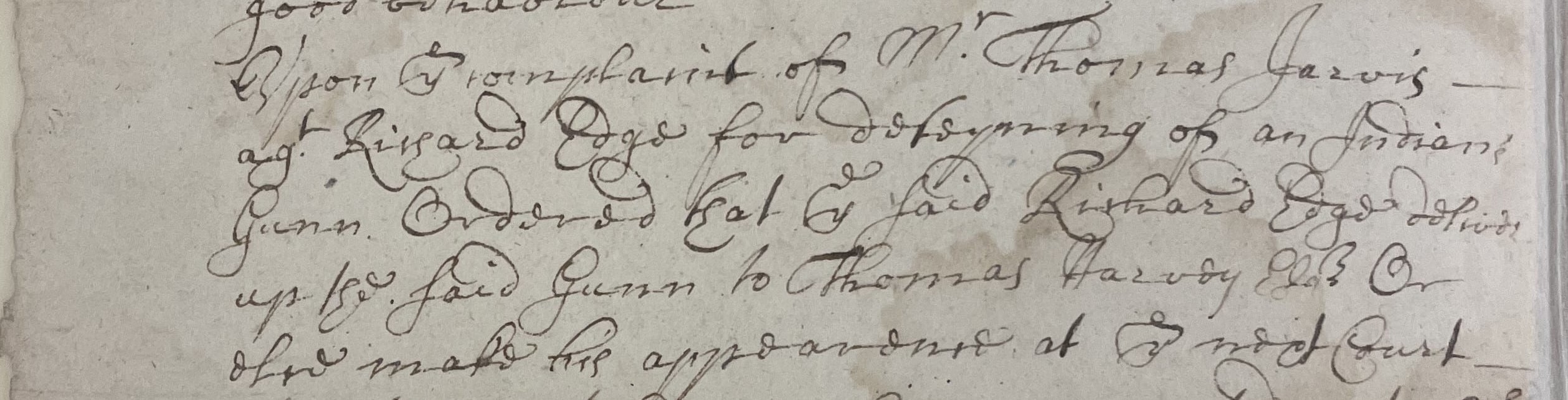 Minutes of the Albemarle County Court, 5 February 1684, page 2