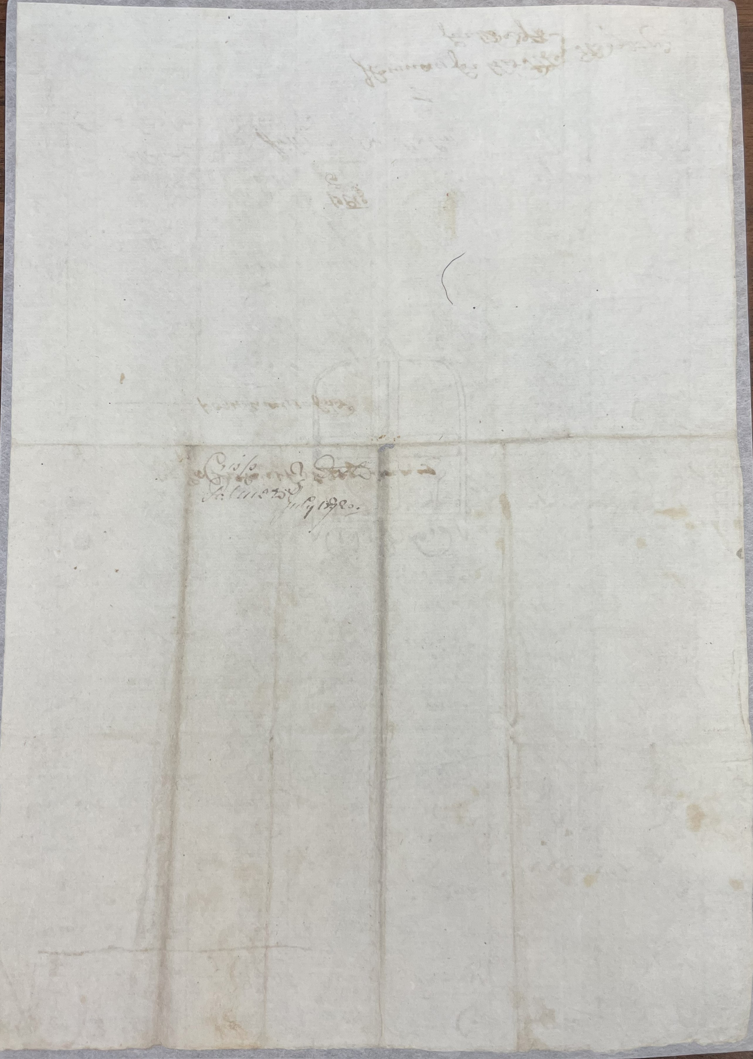 Complaint from Nicholas Crisp against Paul Palmer, July 1720, page 2