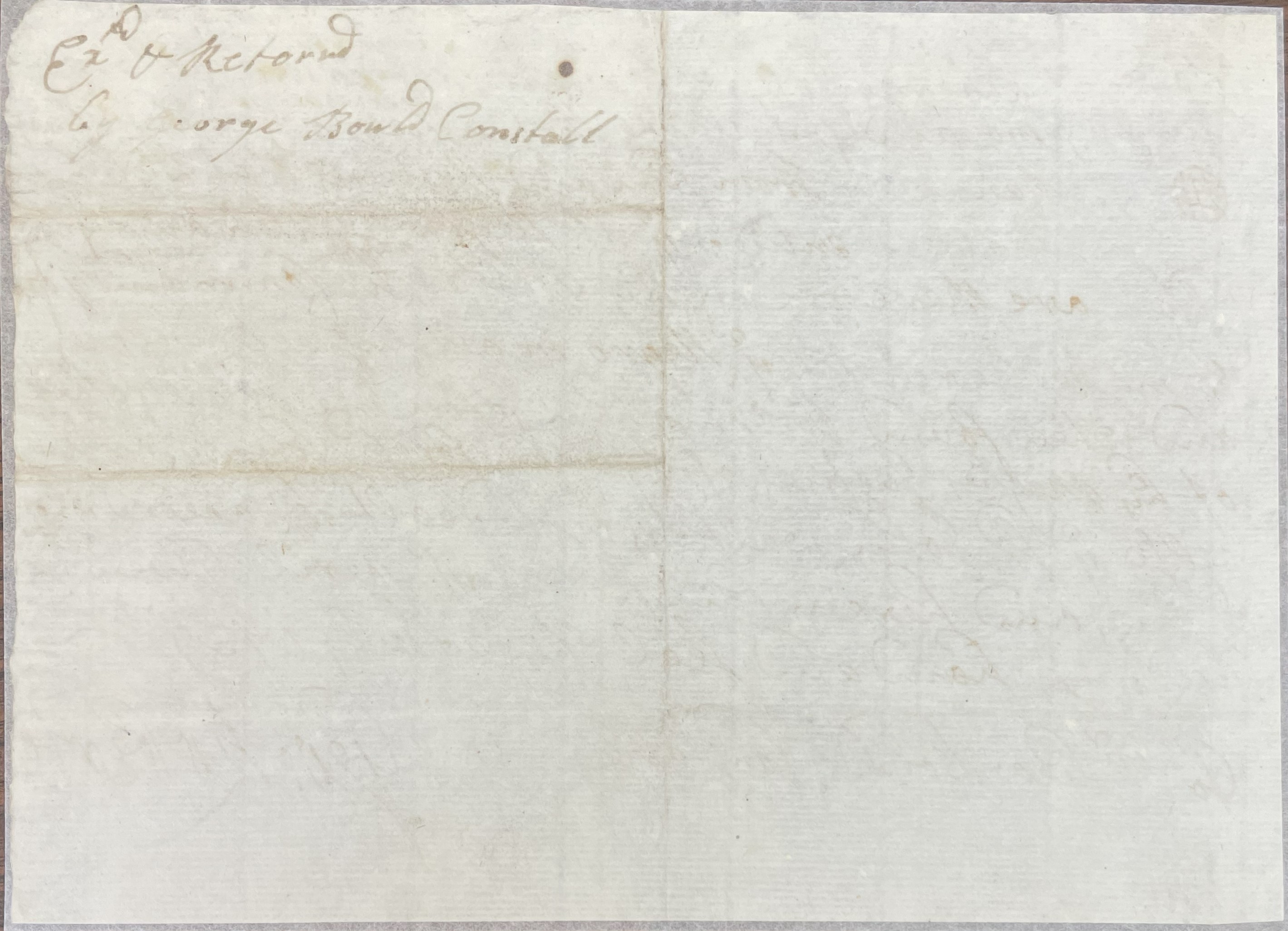 Warrant from George Roberts to George Boulds for Ben, 20 July 1739, page 2