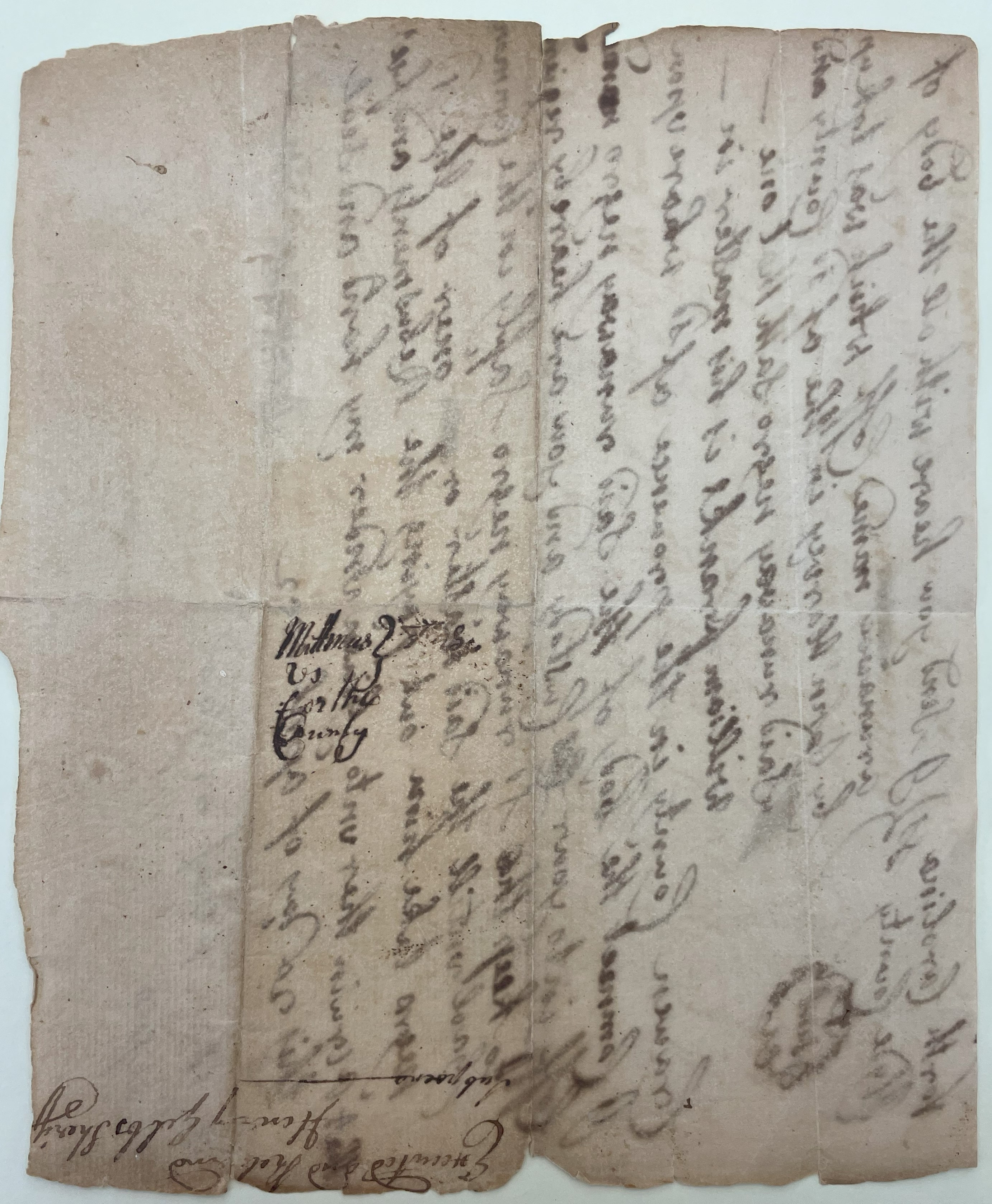 Committment of Coff from Benjamin Martin to Henry Gibbs, 20 April 1752, page 2