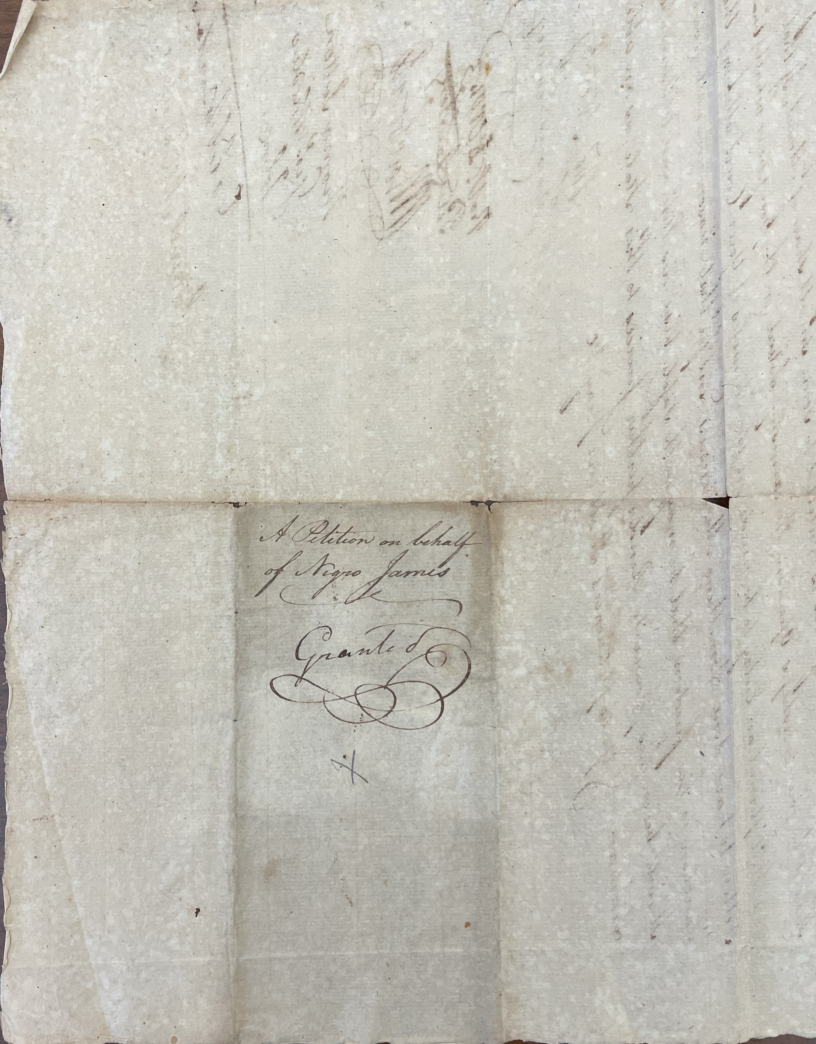 Petition from Perquimans County Residents for James' Freedom, circa 1783, page 2