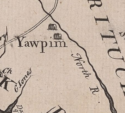 illustration of the Yeopim indian village
