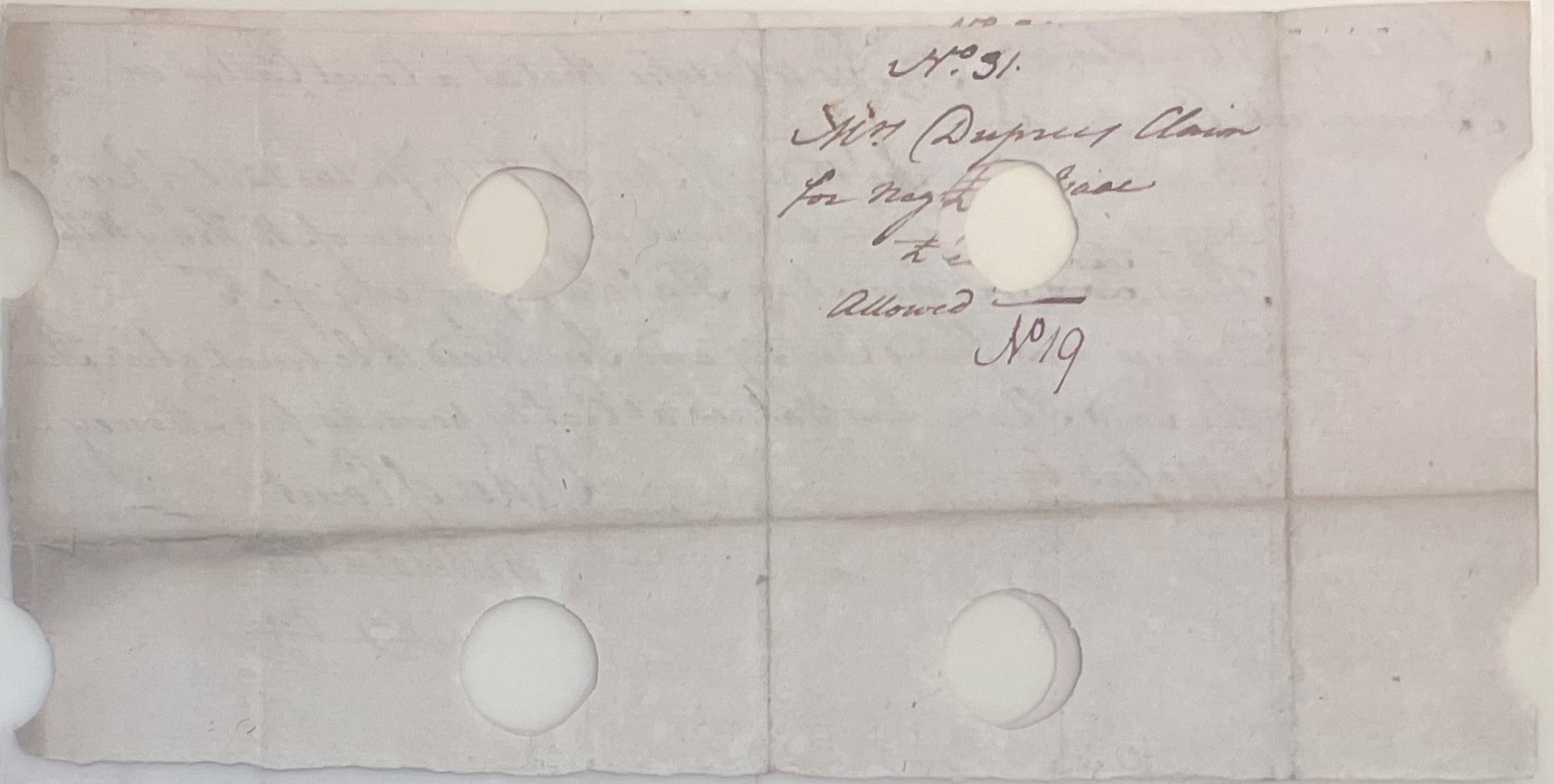 Claim from Mary Dupree for Isaac, 18 March 1777, page 2