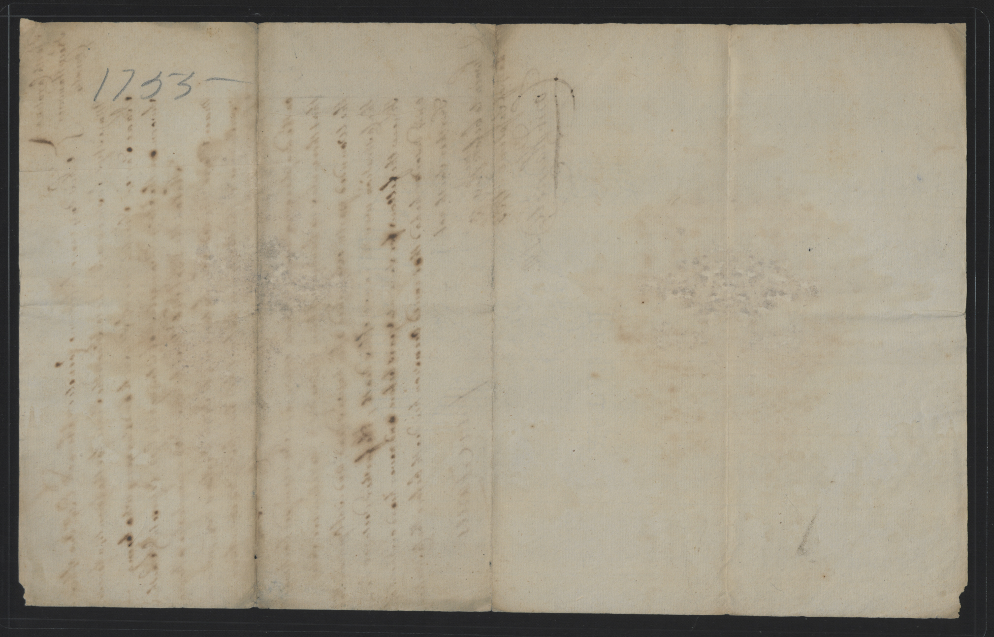 Deposition of Isaac Farris, 15 September 1755, page 2