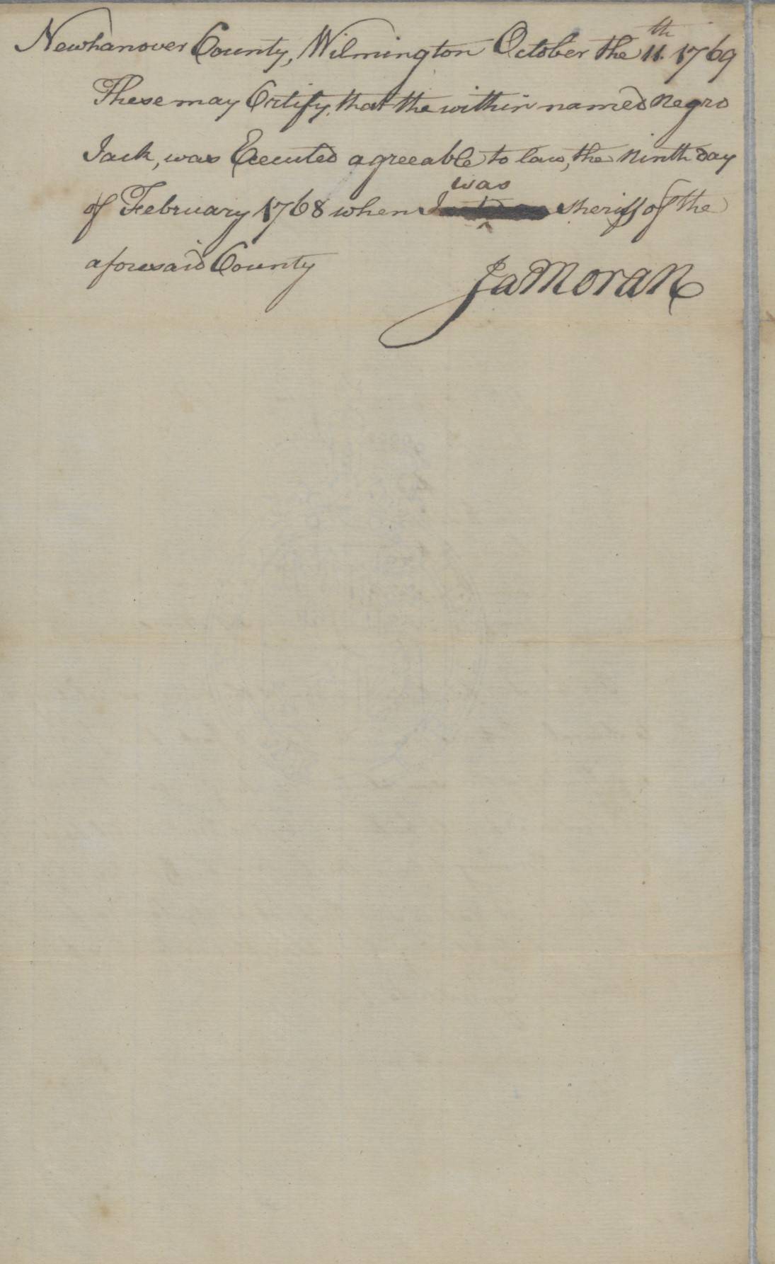Trial of Jack, 8 February 1768, page 2