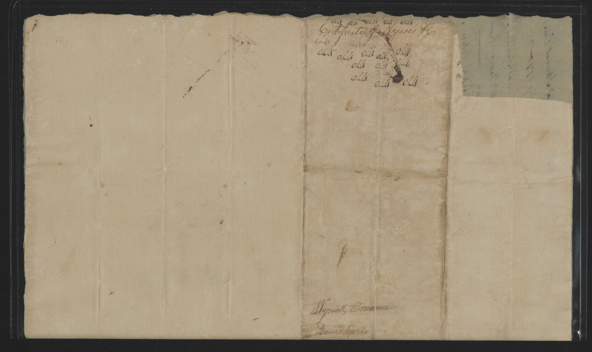Claim from Henry Ormond for Annis, 21 July 1770, page 2