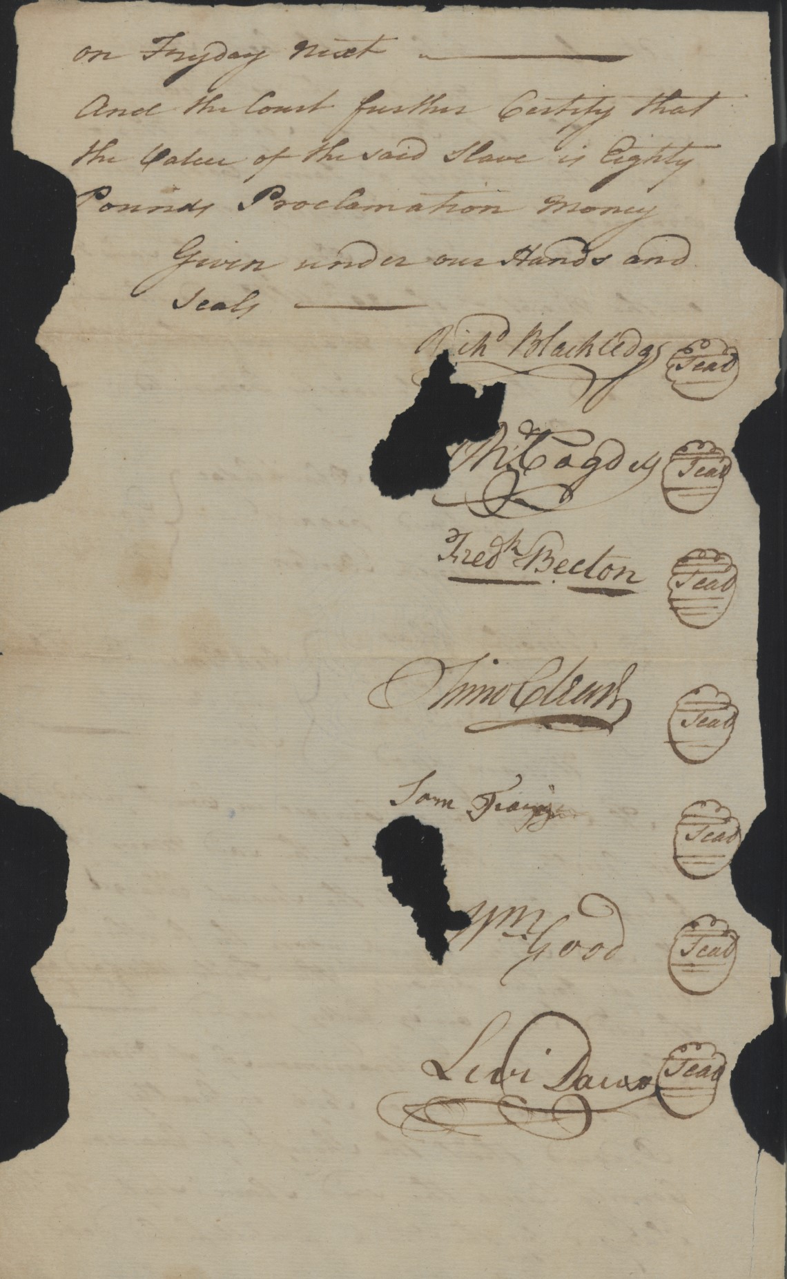 Trial of Scip, 4 February 1771, page 2