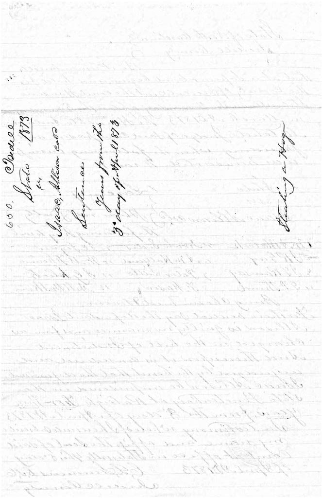 State of North Carolina vs. Isaac Allison