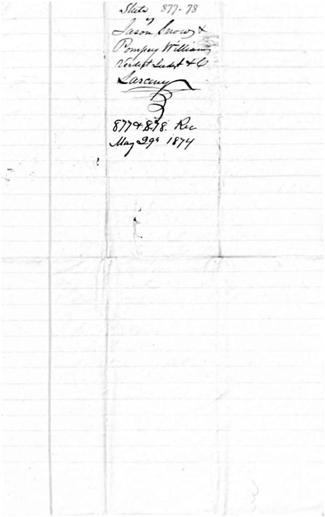 State of North Carolina vs. Pompey Williams, 11 May 1874
